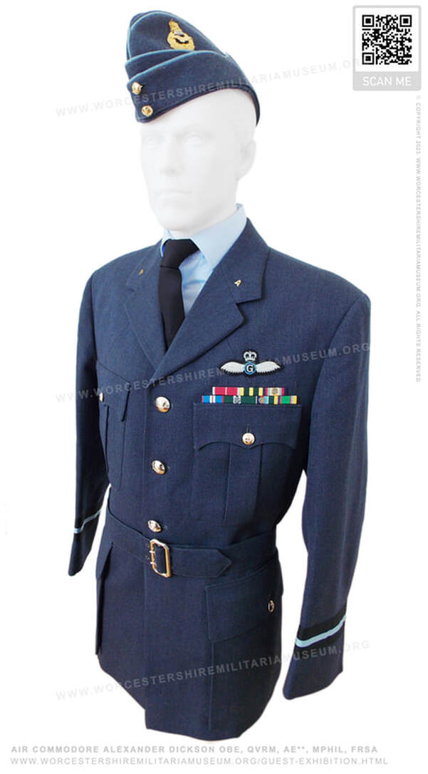 Air Commodore Alexander Dickson. SD tunic jacket.